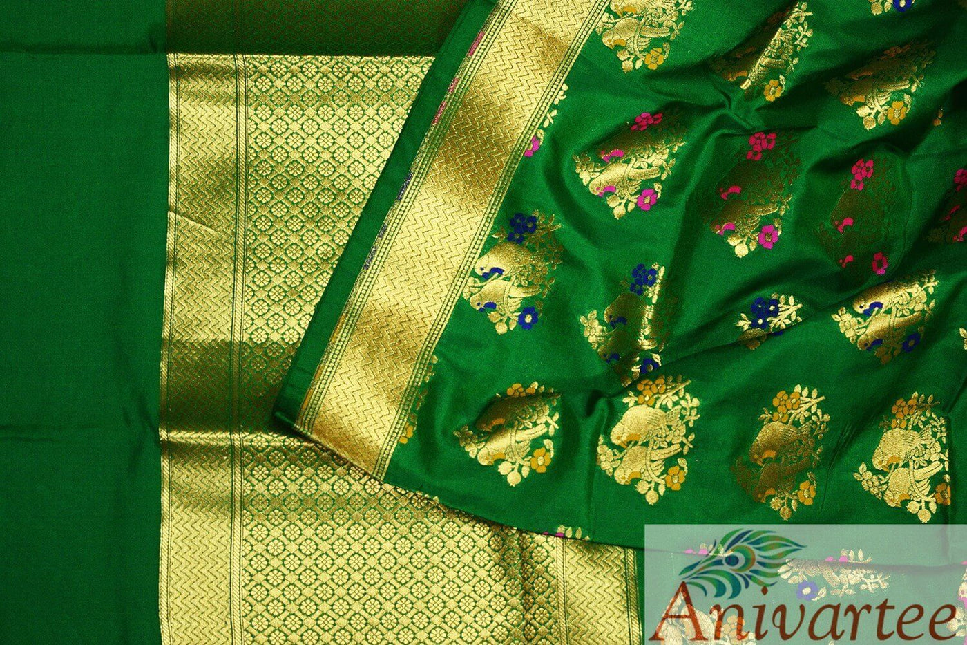 Banarasi semi silk dupattas - Anivartee