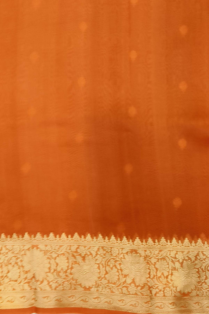 Banarasi kora (organza)  silk saree in  grey