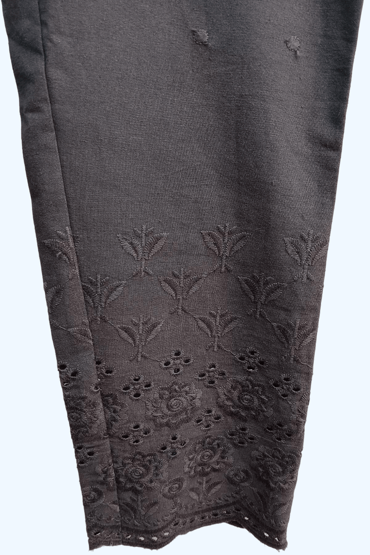 Cotton full chikan pants