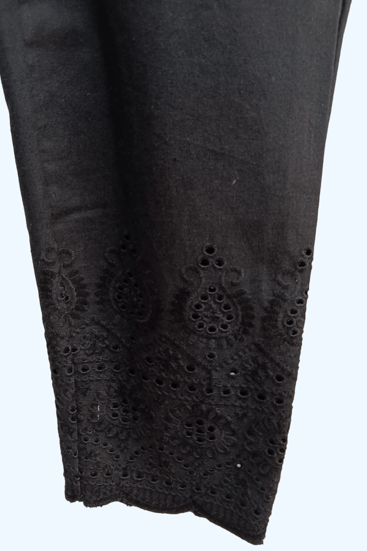 Cotton full chikan pants