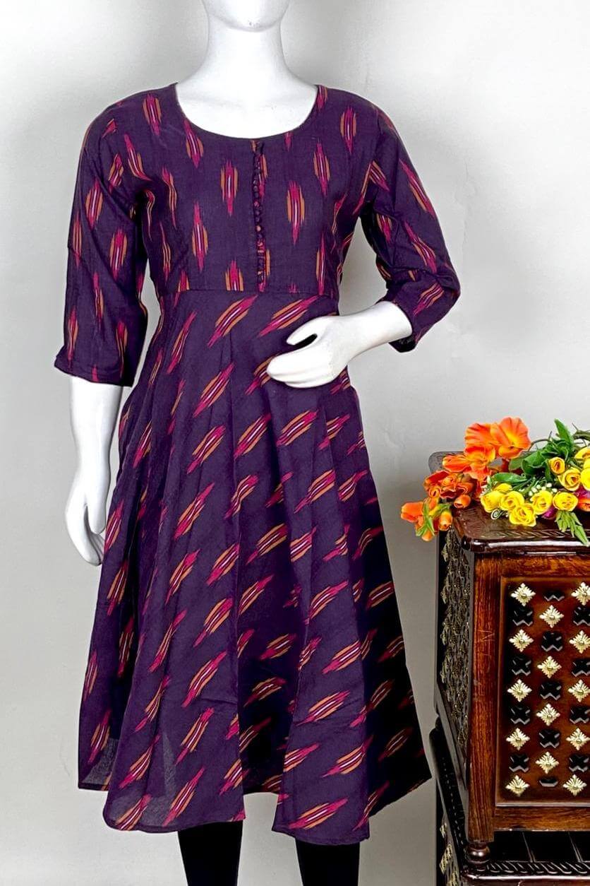ikkat cotton dress neck designs Salwar Neck Designs Ikkat Salwar Suits Online Ikat Kurti Neck Ikkat Salwar  Suit Designs Ikkat Cotton