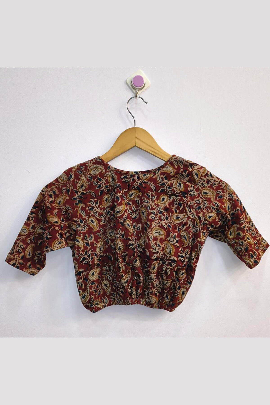 Kalamkari  stretchable blouse