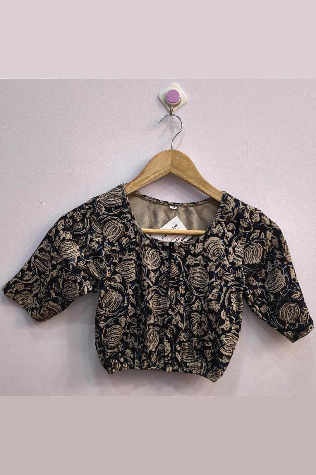 Kalamkari  stretchable blouse