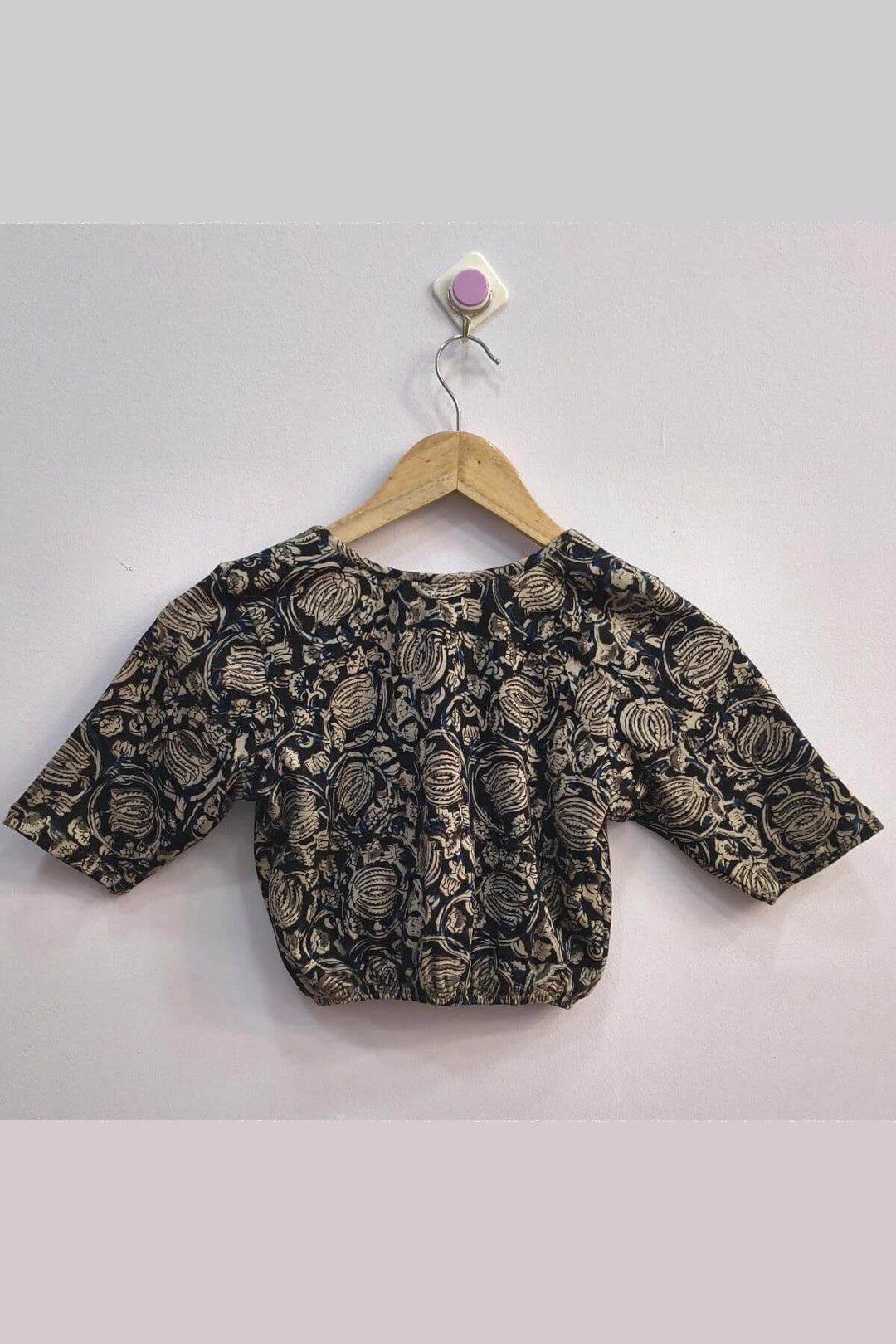 Kalamkari  stretchable blouse