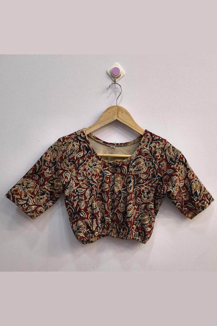 Kalamkari  stretchable blouse