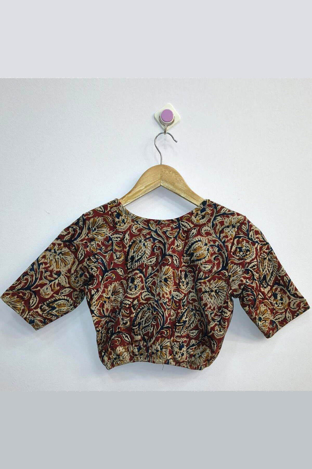 Kalamkari  stretchable blouse