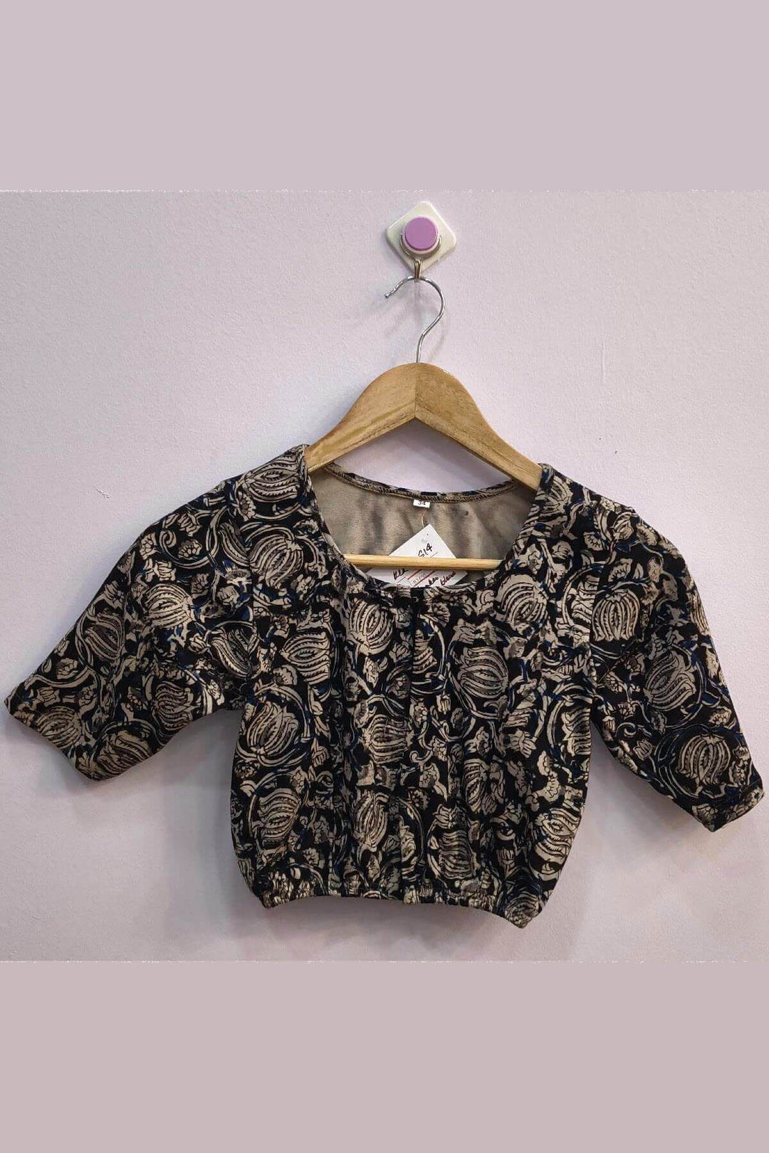 Kalamkari  stretchable blouse
