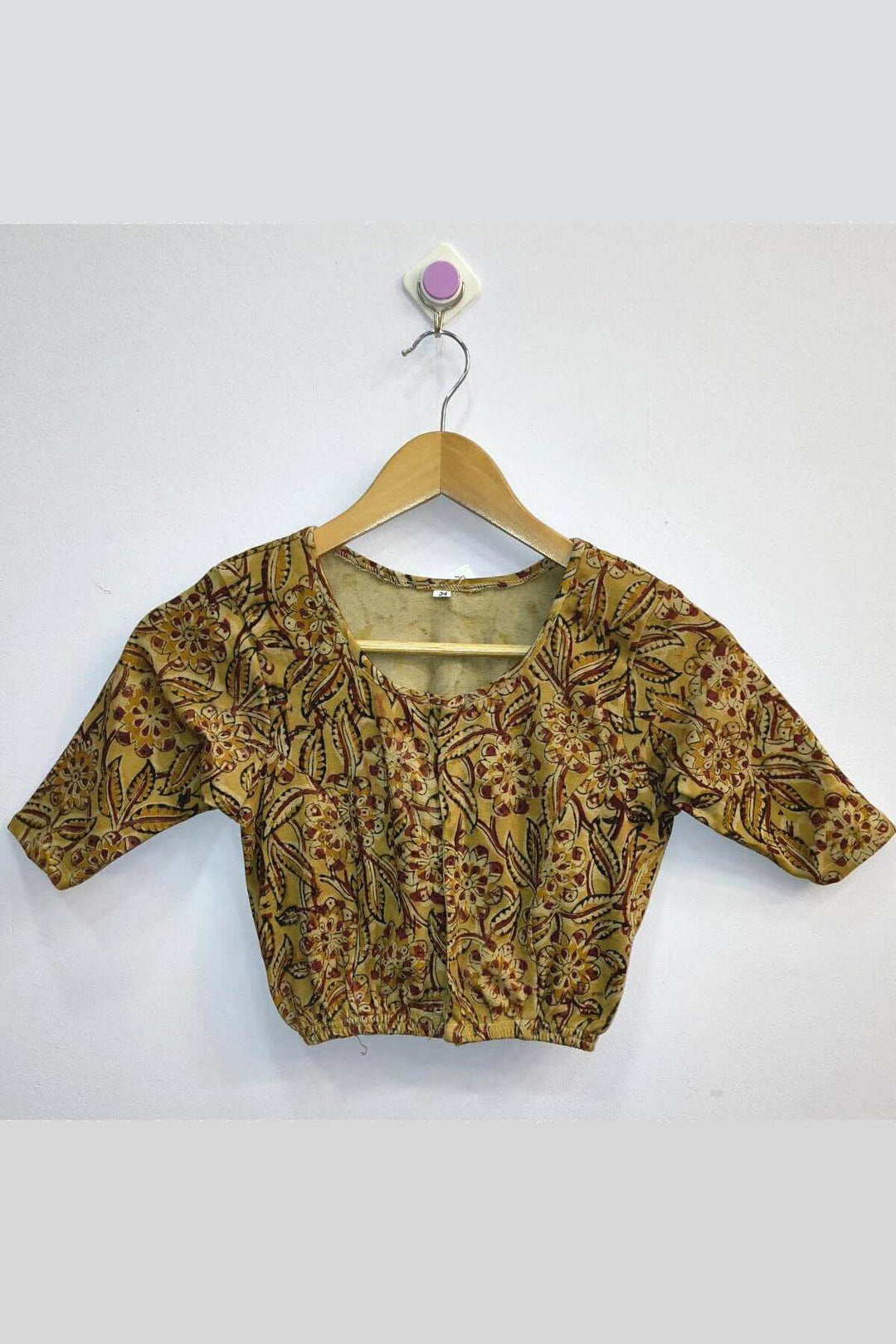 Kalamkari  stretchable blouse