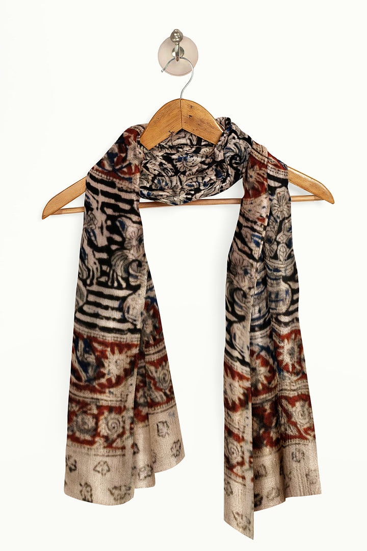 Kalamkari cotton stole