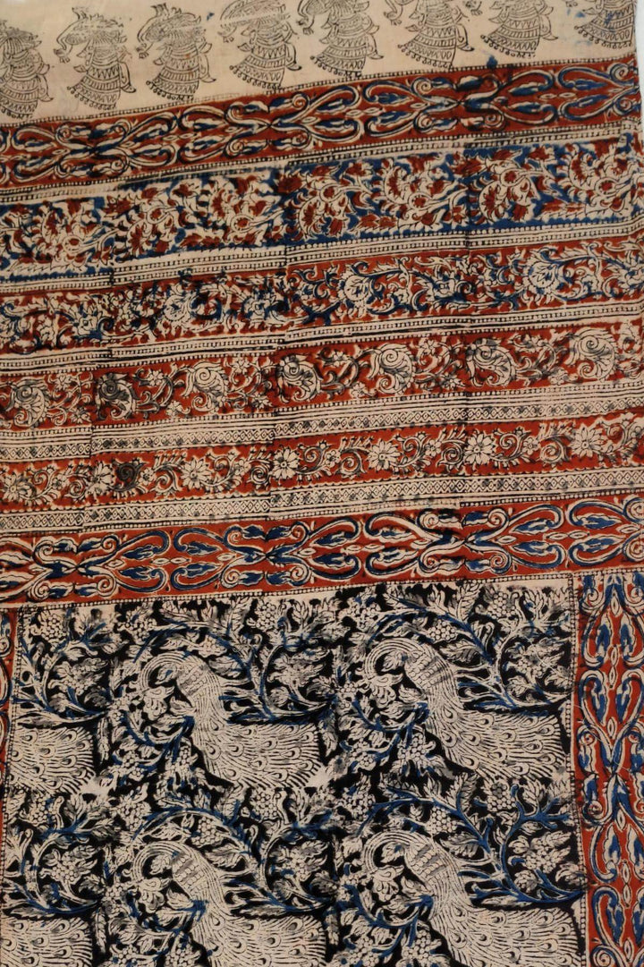 Kalamkari cotton stole