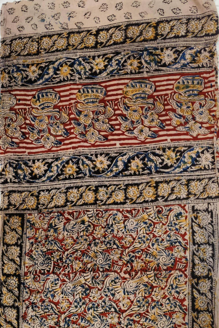 Kalamkari cotton stole