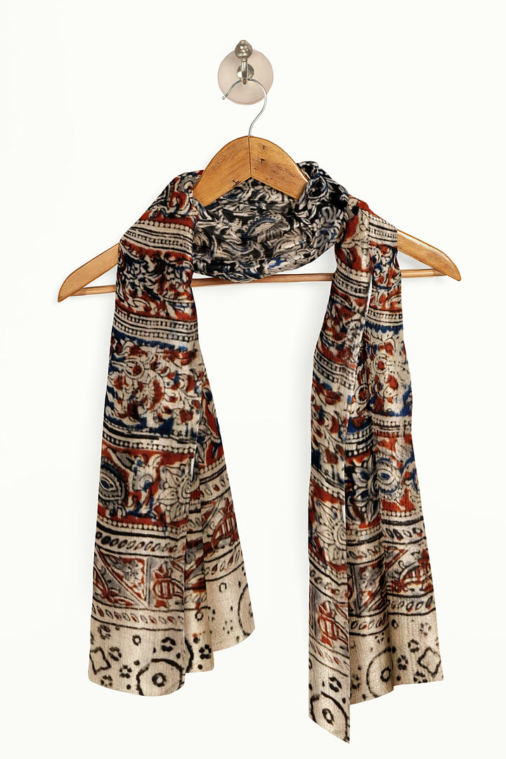 Kalamkari cotton stole
