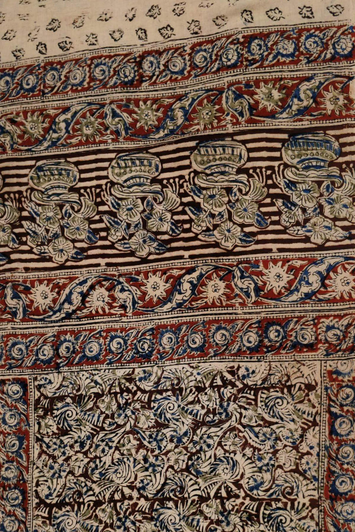 Kalamkari cotton stole