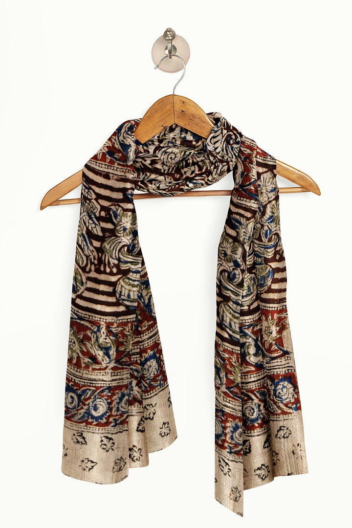 Kalamkari cotton stole