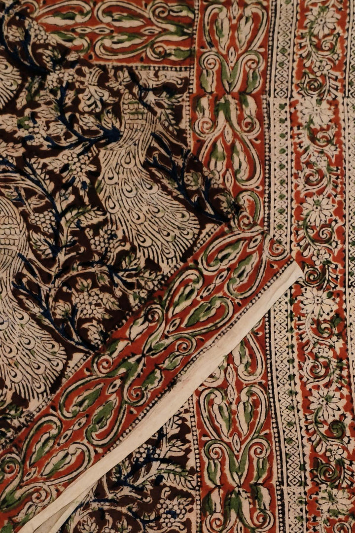Kalamkari cotton stole