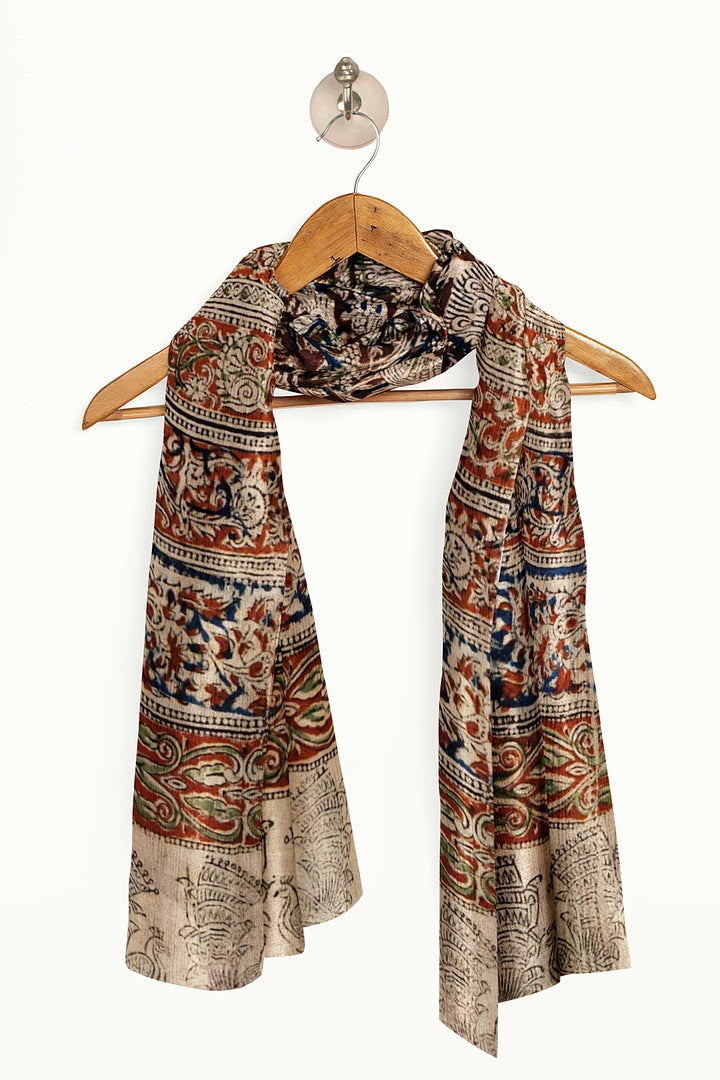 Kalamkari cotton stole