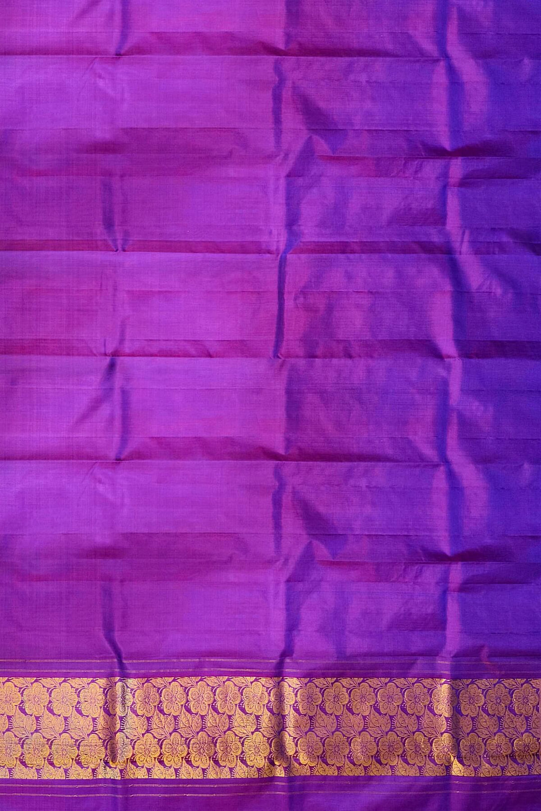 Kanchi pure silk dhavani / voni / chunni in purple