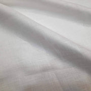 Pure linen fabric in white