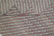 Handwoven ikat  pure cotton fabric in multicolour