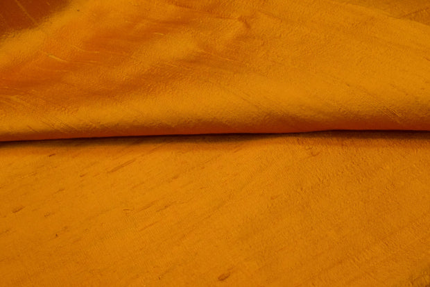 Pure silk fabric (in dupion finish)  in yellow