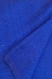 Pure silk fabric (in dupion finish)  in royal blue