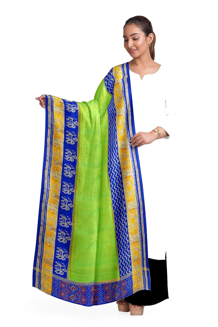 Handwoven Patola pure silk dupatta