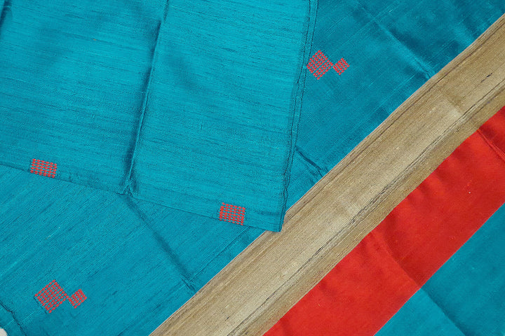 Handloom desi tussar pure silk dupatta