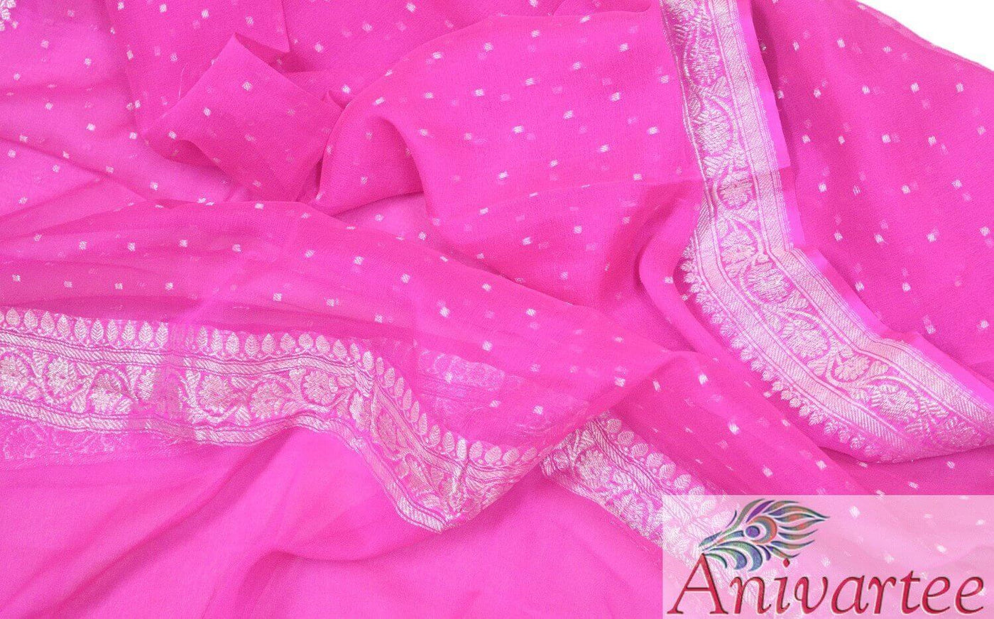 Banarasi chiffon dupattas - Anivartee