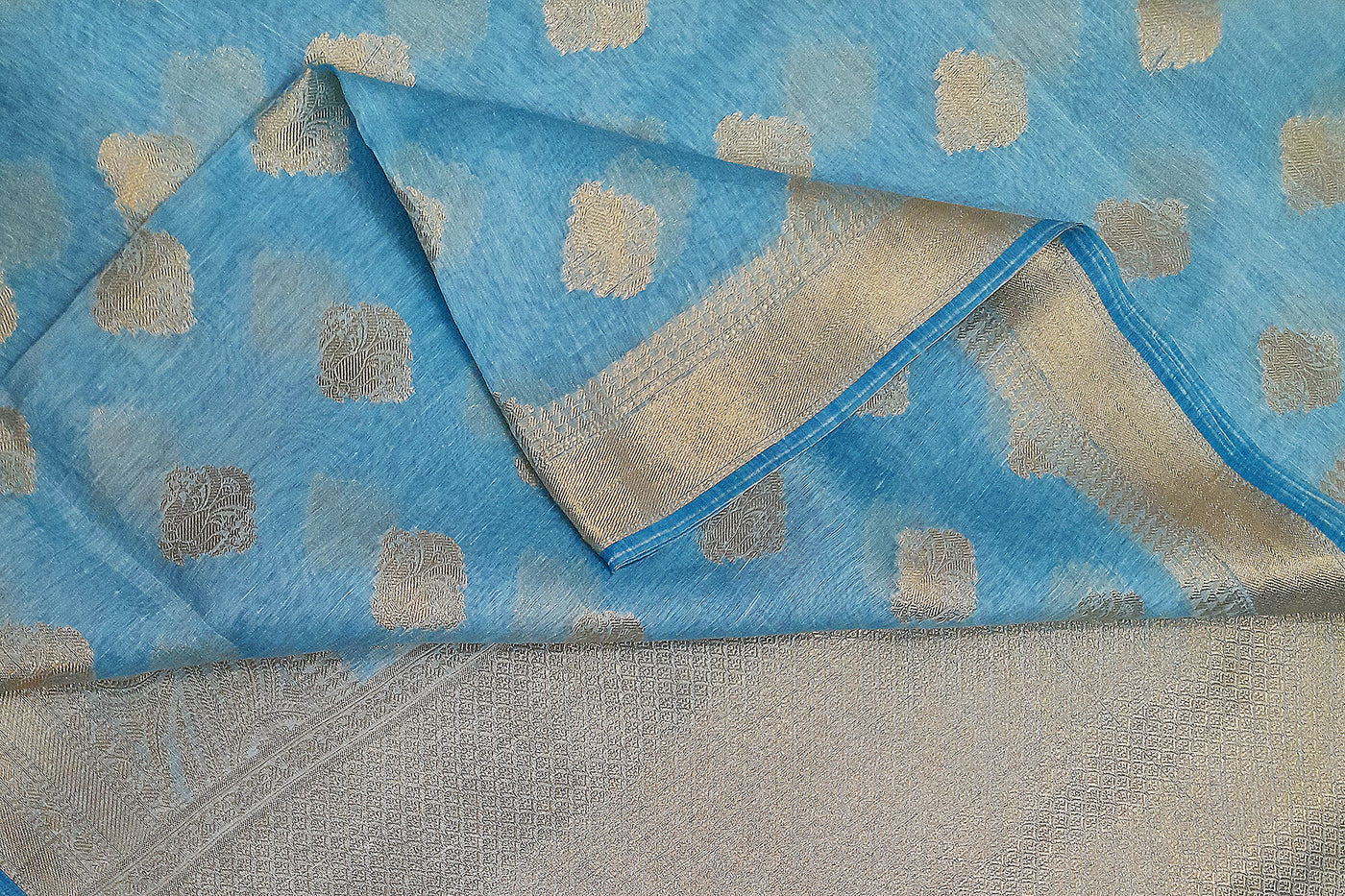 Banarasi  linen sarees - Anivartee