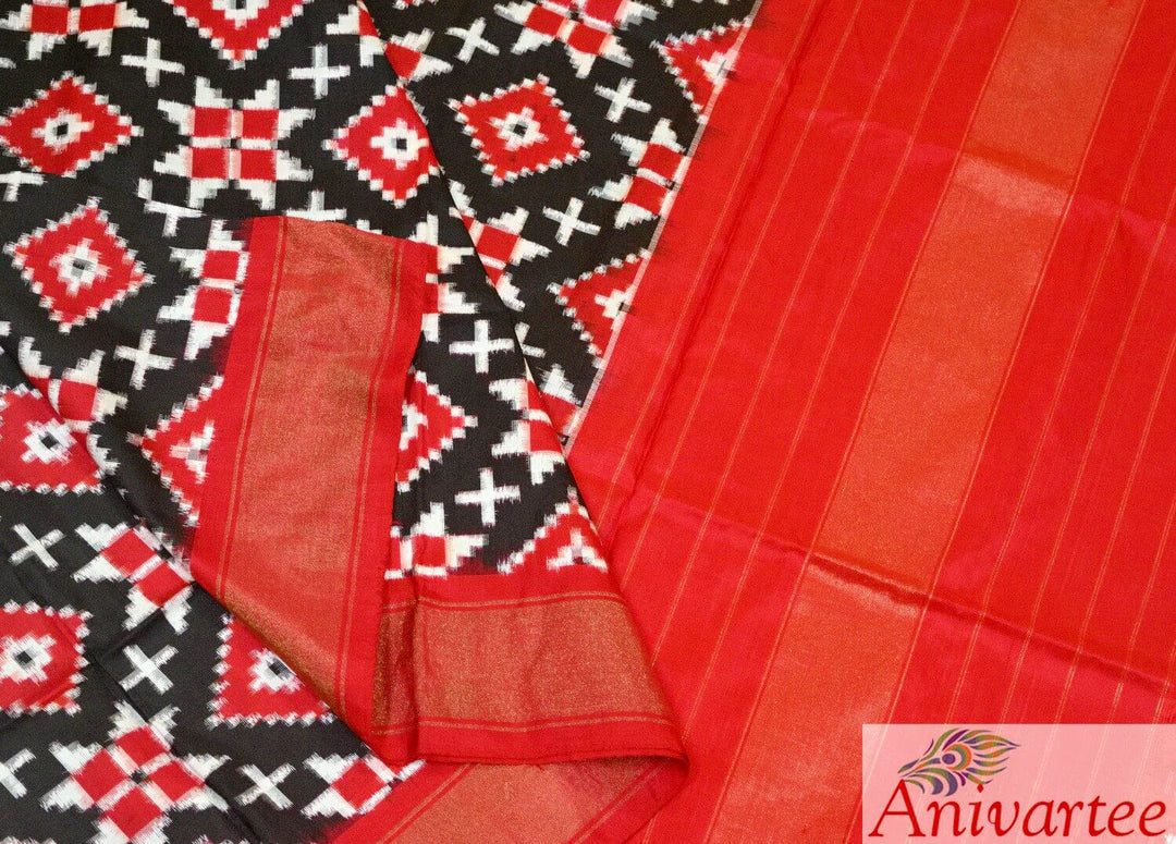 Ikkat silk dupattas - Anivartee