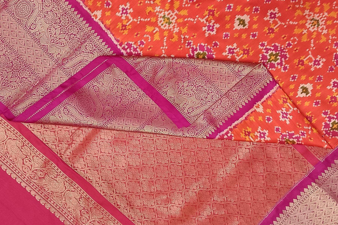 Ikkat silk sarees - Anivartee
