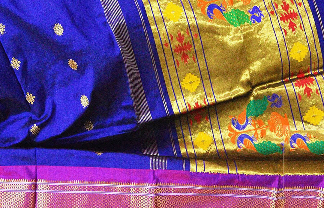 Paithani silk dupattas - Anivartee