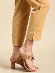 Golden chikku classic cotton pants