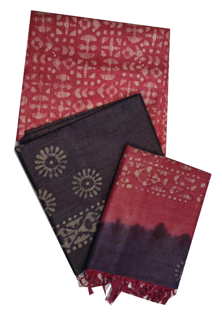 3 piece salwar suit material in  pink