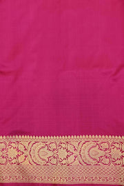 Banarasi kora katan pure silk saree in pool blue