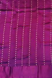 Handloom Banarasi  katan pure silk saree in purple (POONA SILK)