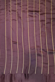 Handloom Banarasi  katan pure silk saree in onion pink with small motifs