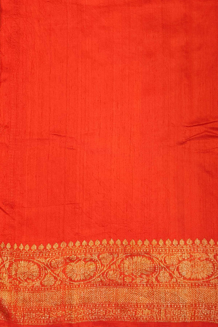 Handloom Banarasi katan pure silk saree in black in dupion finish