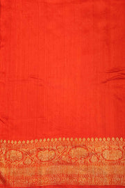 Handloom Banarasi katan pure silk saree in black in dupion finish