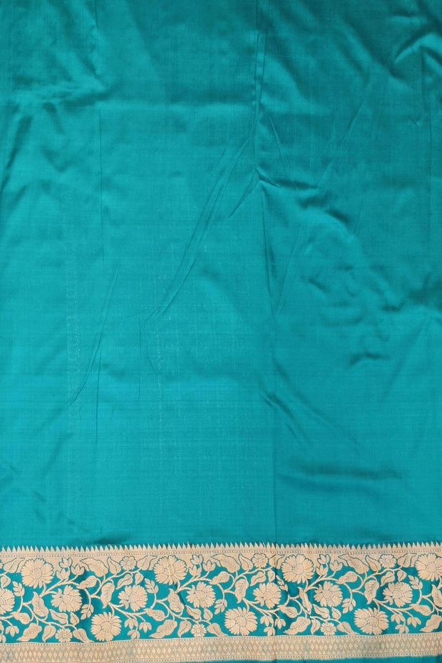 Handloom Banarasi katan pure silk saree in purple