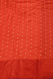 Handloom Banarasi katan pure silk saree in blue