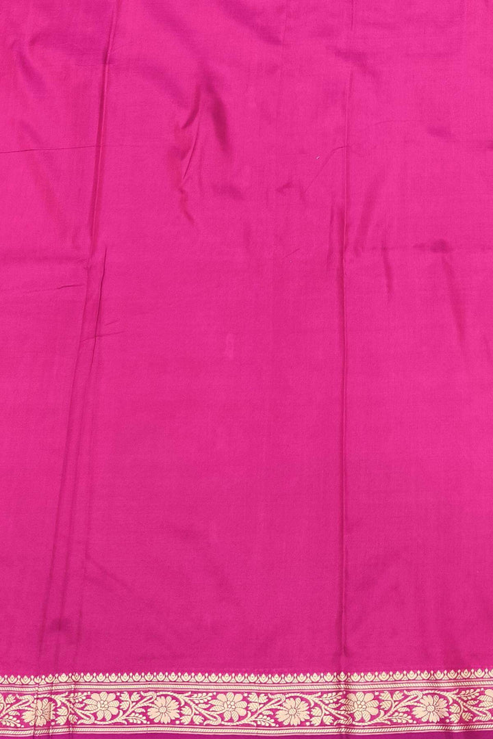 Banarasi katan pure silk saree in pink