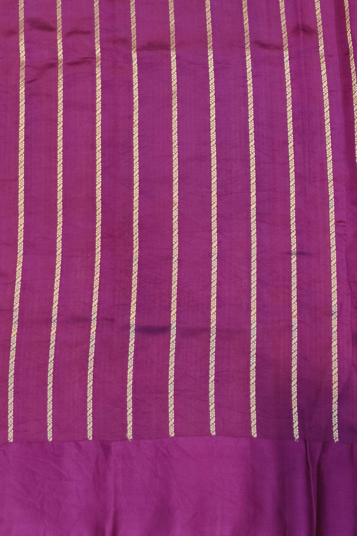 Banarasi  katan pure silk saree in yellow with small motifs