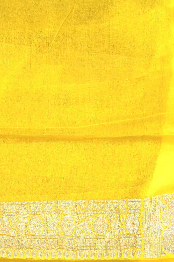 Banarasi silk chiffon saree in purple