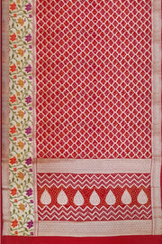 Banarasi silk georgette bandhini saree