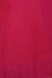 Banarasi silk georgette saree  in yellow with small motifs all over the body.