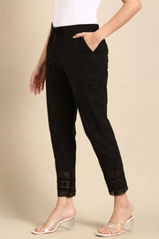 Crochet cotton pants