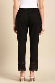 Crochet cotton pants