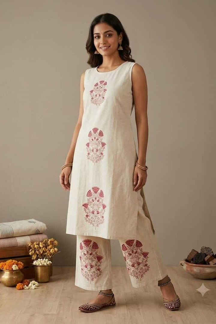 sleeveless palazzo sets with shrug