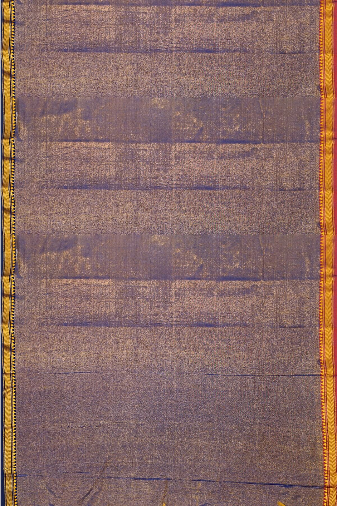 Small border soft tissue cotton saree in violet